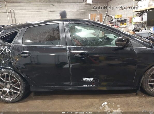 1FADP3L97JL325503 2018 FORD FOCUS ST Black Widok zestawu wskaźników