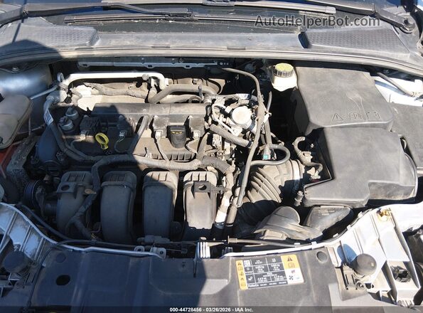 1FADP3M25HL232085 2017 FORD FOCUS Silver უკანა ხედი