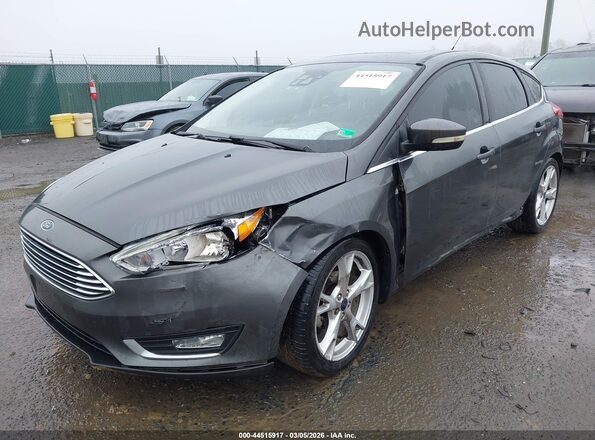 1FADP3N2XGL372114 2016 FORD FOCUS Gray Front left