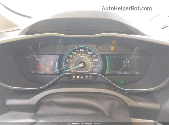 1FADP5AU0GL120228 2016 FORD C-MAX HYBRID White Widok tylnych siedzeń