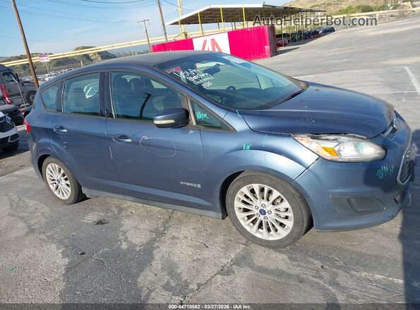 1FADP5AU0JL101072 2018 FORD C-MAX HYBRID Blue Vista interior trasera