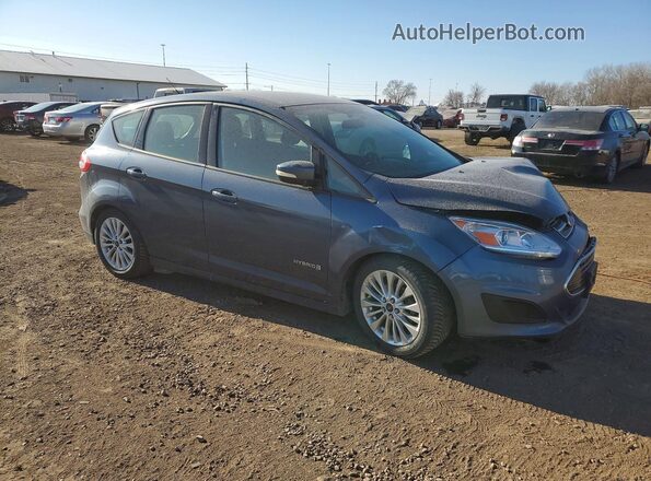 1FADP5AU2JL101770 2018 FORD C-MAX Синий Передняя правая четверть