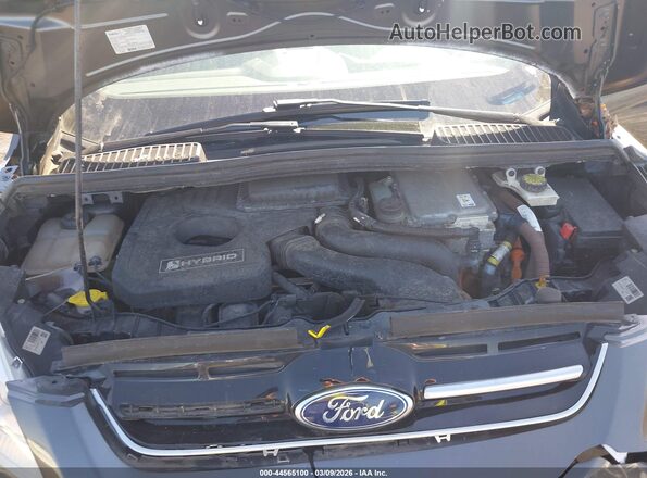 1FADP5AU2JL104894 2018 FORD C-MAX HYBRID Серый Вид сзади