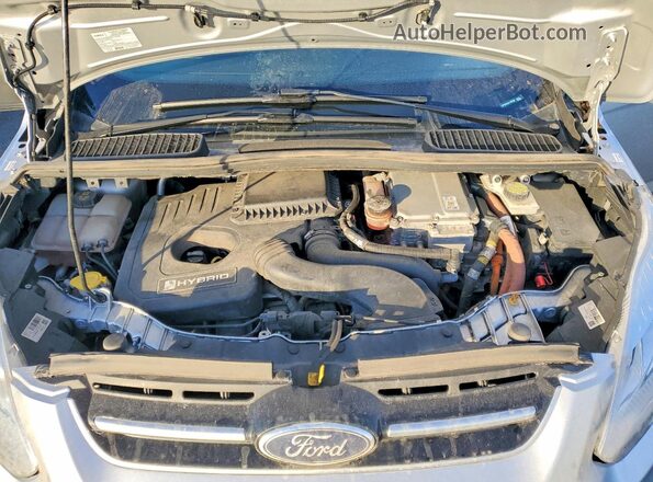 1FADP5AU3JL100739 2018 FORD C-MAX Silver უკანა სალონის ხედი