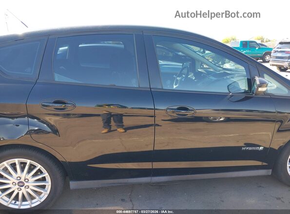 1FADP5AU4GL119664 2016 FORD C-MAX HYBRID Black Вид задньої частини салону