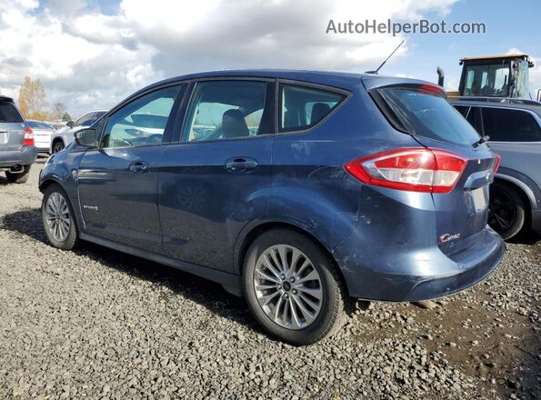 1FADP5AU5JL105599 2018 FORD C-MAX Blue Trasero izquierdo