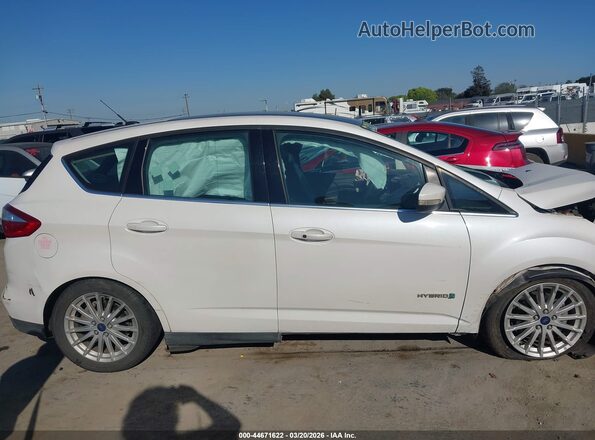 1FADP5BU5GL111023 2016 FORD C-MAX HYBRID White Vista interior trasera