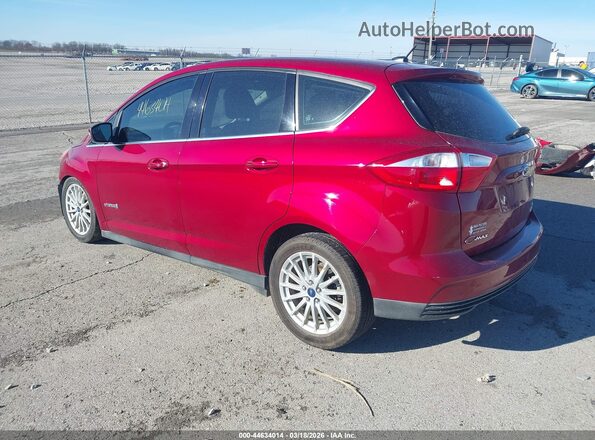 1FADP5BU7GL120483 2016 FORD C-MAX HYBRID Red Задня ліва чверть