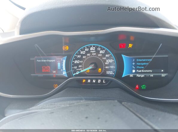 1FADP5BU7GL120483 2016 FORD C-MAX HYBRID Red Вид задніх сидінь