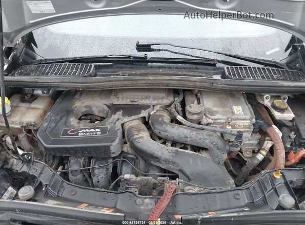 1FADP5CU2GL100754 2016 FORD C-MAX ENERGI Silver უკანა ხედი