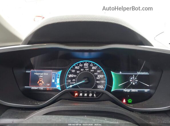 1FADP5CU2GL100754 2016 FORD C-MAX ENERGI Silver უკანა სავარძლების ხედი
