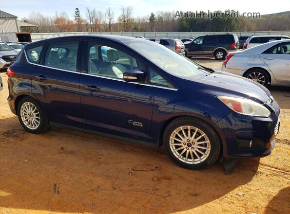 1FADP5CU4GL102036 2016 FORD C-MAX Синий Передняя правая четверть