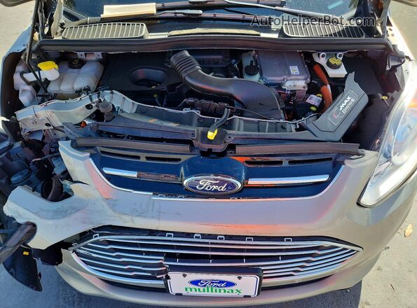 1FADP5CU5GL104491 2016 FORD C-MAX Cream Вид підкапотного простору