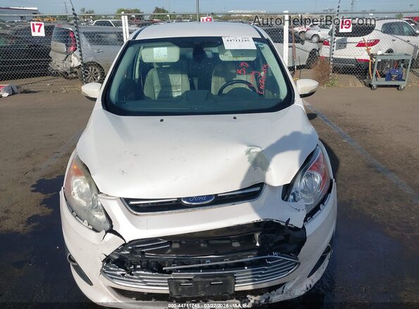 1FADP5CU5GL109352 2016 FORD C-MAX ENERGI White Вид щитка приладів