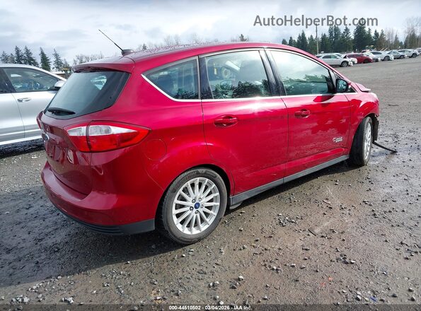 1FADP5CU5GL111795 2016 FORD C-MAX ENERGI Red Задня права чверть
