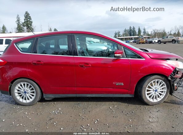 1FADP5CU5GL111795 2016 FORD C-MAX ENERGI Red Панорамний вид салону 360°