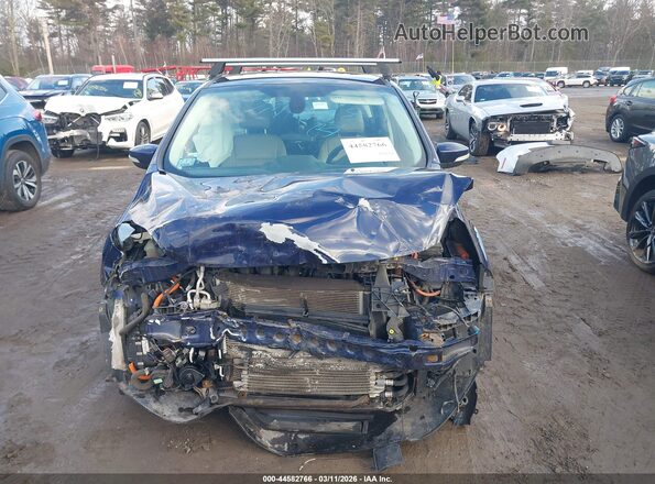 1FADP5CUXGL102753 2016 FORD C-MAX ENERGI Blue Vista del cuadro de instrumentos
