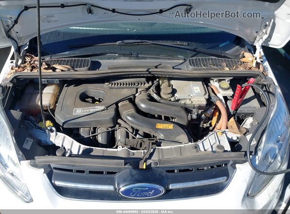 1FADP5DU2HL114122 2017 FORD C-MAX HYBRID Белый Вид сзади