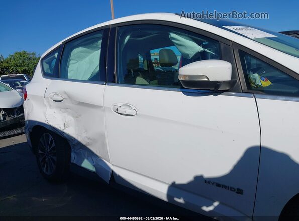 1FADP5DU2HL114122 2017 FORD C-MAX HYBRID Белый Панорамный вид салона 360°
