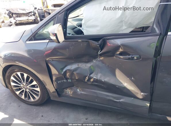 1FADP5DU2HL115982 2017 FORD C-MAX HYBRID Gray 
