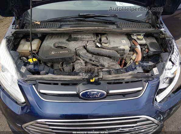 1FADP5DU6HL112289 2017 FORD C-MAX HYBRID Blue Հետևի տեսք