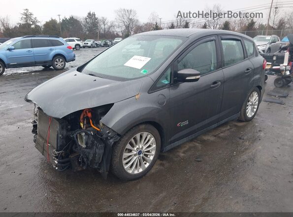 1FADP5EU0HL107488 2017 FORD C-MAX ENERGI Gray Передня ліва чверть