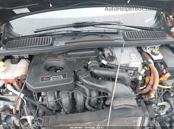 1FADP5EU0HL107488 2017 FORD C-MAX ENERGI Gray Вид ззаду