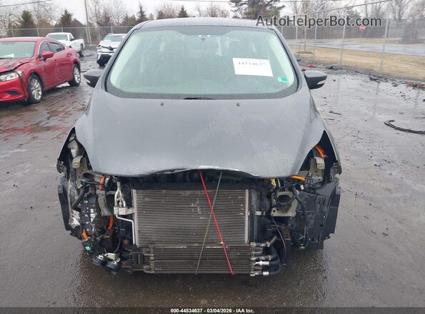 1FADP5EU0HL107488 2017 FORD C-MAX ENERGI Gray Вид задньої частини салону