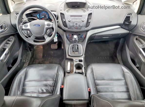 1FADP5EU1HL102056 2017 FORD C-MAX Синий Вид панели приборов