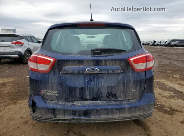 1FADP5EU1HL102056 2017 FORD C-MAX Синий Вид сзади