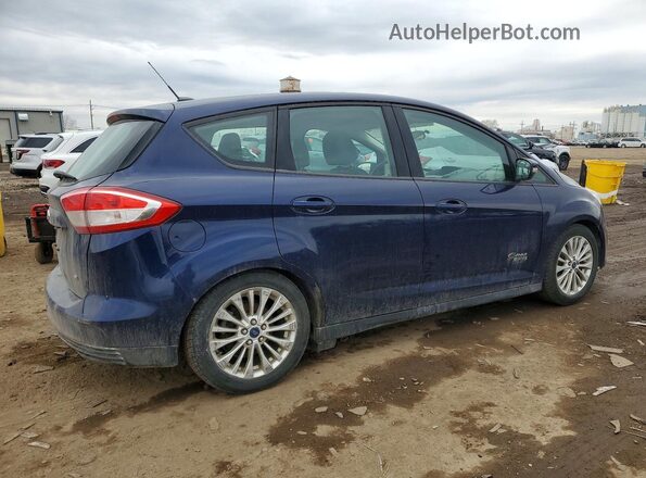 1FADP5EU1HL102056 2017 FORD C-MAX Синий Задняя правая четверть