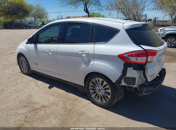 1FADP5EU4HL108384 2017 FORD C-MAX ENERGI Белый Задняя левая четверть