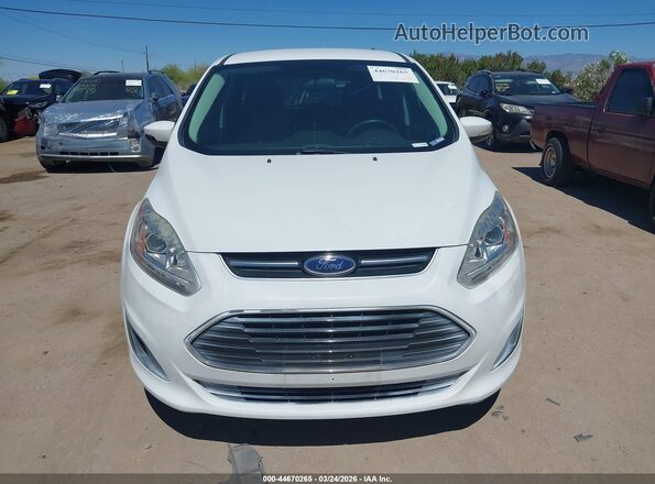 1FADP5EU4HL108384 2017 FORD C-MAX ENERGI Белый Вид задней части салона
