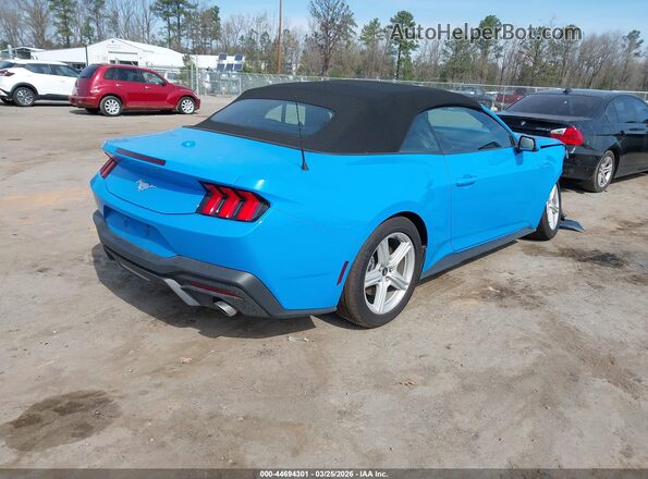 1FAGP8UH9T5109448 2026 FORD MUSTANG Blue Հետևի աջ
