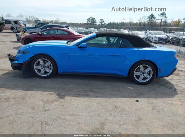 1FAGP8UH9T5109448 2026 FORD MUSTANG Blue Սալոնի 360 աստիճան տեսք