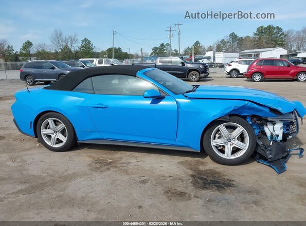 1FAGP8UH9T5109448 2026 FORD MUSTANG Blue Սալոնի հետևի տեսք