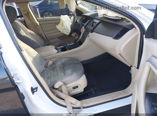 1FAHP2D81KG101428 2019 FORD TAURUS White Vista interior delantera
