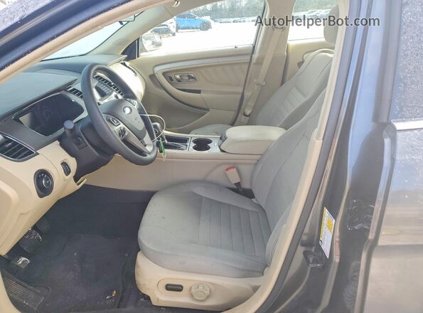 1FAHP2D85JG130803 2018 FORD TAURUS Tan Widok wnętrza z przodu