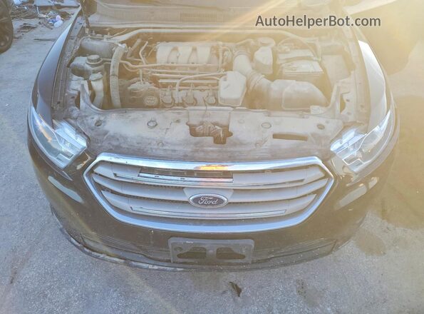 1FAHP2D89GG121952 2016 FORD TAURUS Black Вид задньої частини салону