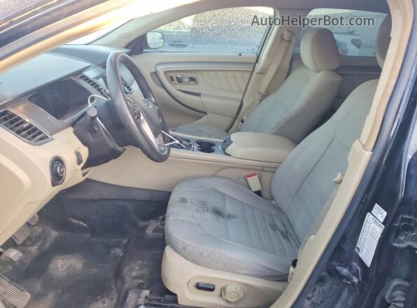 1FAHP2D89GG121952 2016 FORD TAURUS Black Вид салону спереду