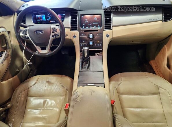 1FAHP2E84GG107519 2016 FORD TAURUS Серый Вид панели приборов