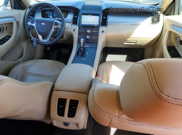 1FAHP2E86GG144720 2016 FORD TAURUS White Widok deski rozdzielczej