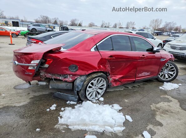 1FAHP2F80JG133444 2018 FORD TAURUS Red Tył prawy