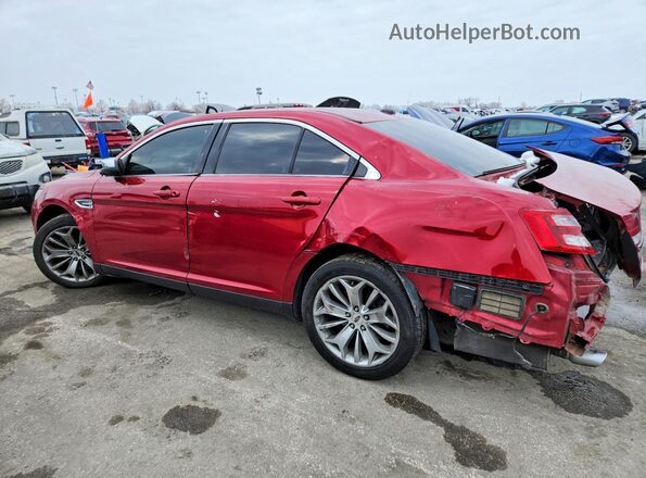 1FAHP2F80JG133444 2018 FORD TAURUS Red Tył lewy