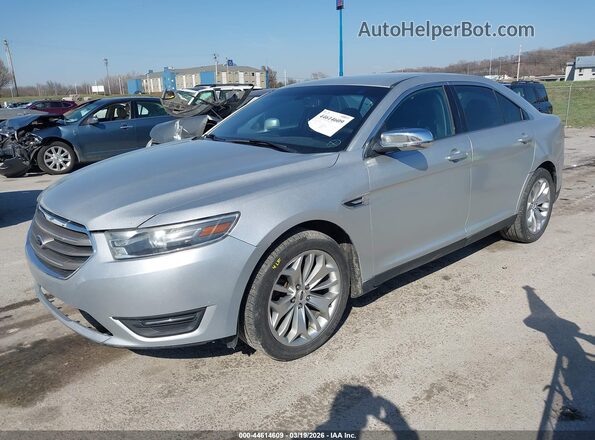 1FAHP2F82GG110658 2016 FORD TAURUS Silver Առջևի ձախ երեք քառորդ տեսարան