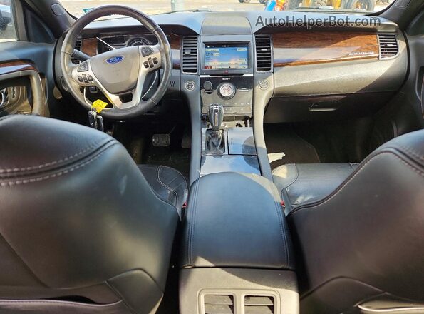 1FAHP2F84GG155908 2016 FORD TAURUS White Widok deski rozdzielczej