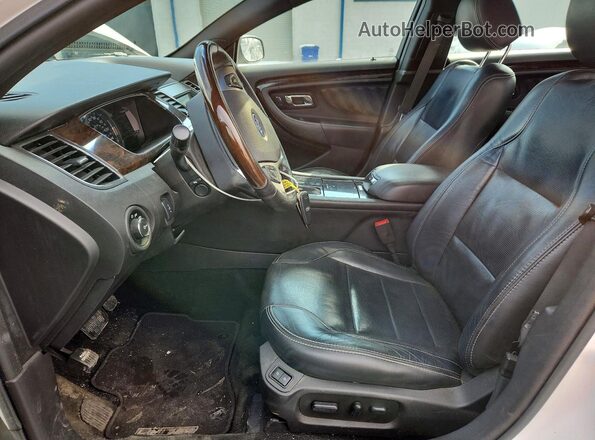 1FAHP2F84GG155908 2016 FORD TAURUS White Widok wnętrza z przodu