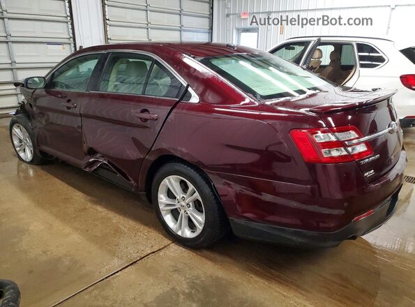 1FAHP2H87KG100715 2019 FORD TAURUS Burgundy Tył lewy