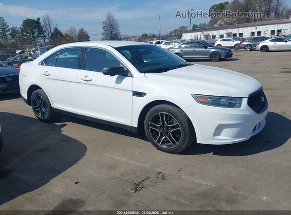 1FAHP2MT7KG103530 2019 FORD POLICE INTERCEPTOR White Սալոնի հետևի տեսք