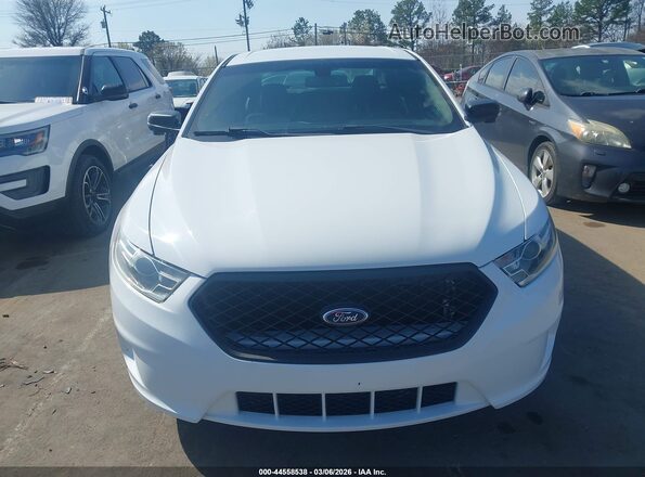 1FAHP2MT7KG103530 2019 FORD POLICE INTERCEPTOR White Դիմացի տեսք